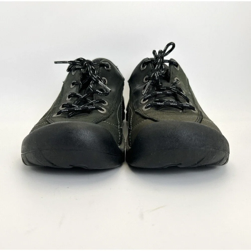 Keen Toyah Hiking Shoes Women’s Size 7.5 Black Leather Trail Walking Outdoors